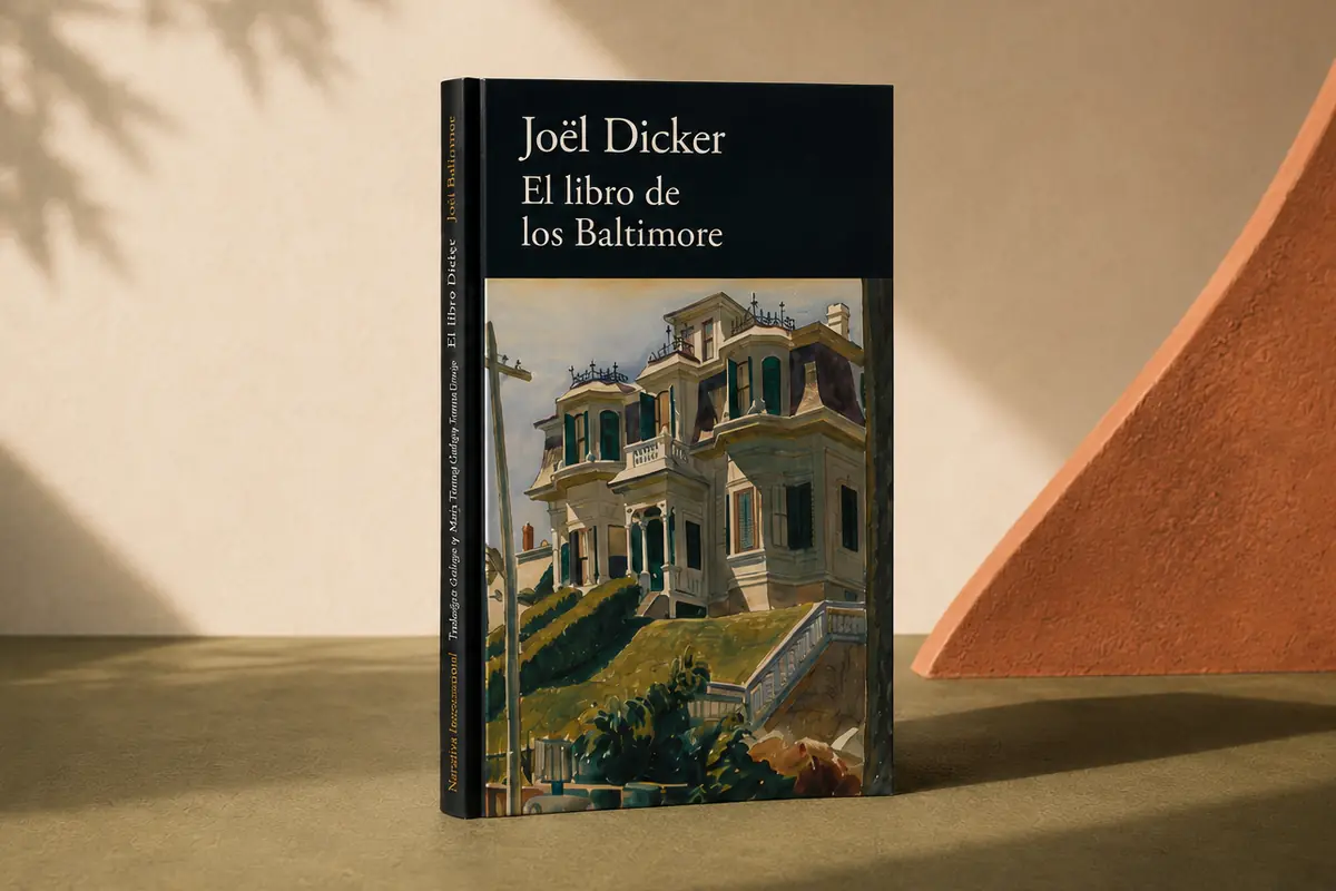 Libro El libro de los Baltimore, de Joël Dicker, una de las próximas adaptaciones de Prime Video.